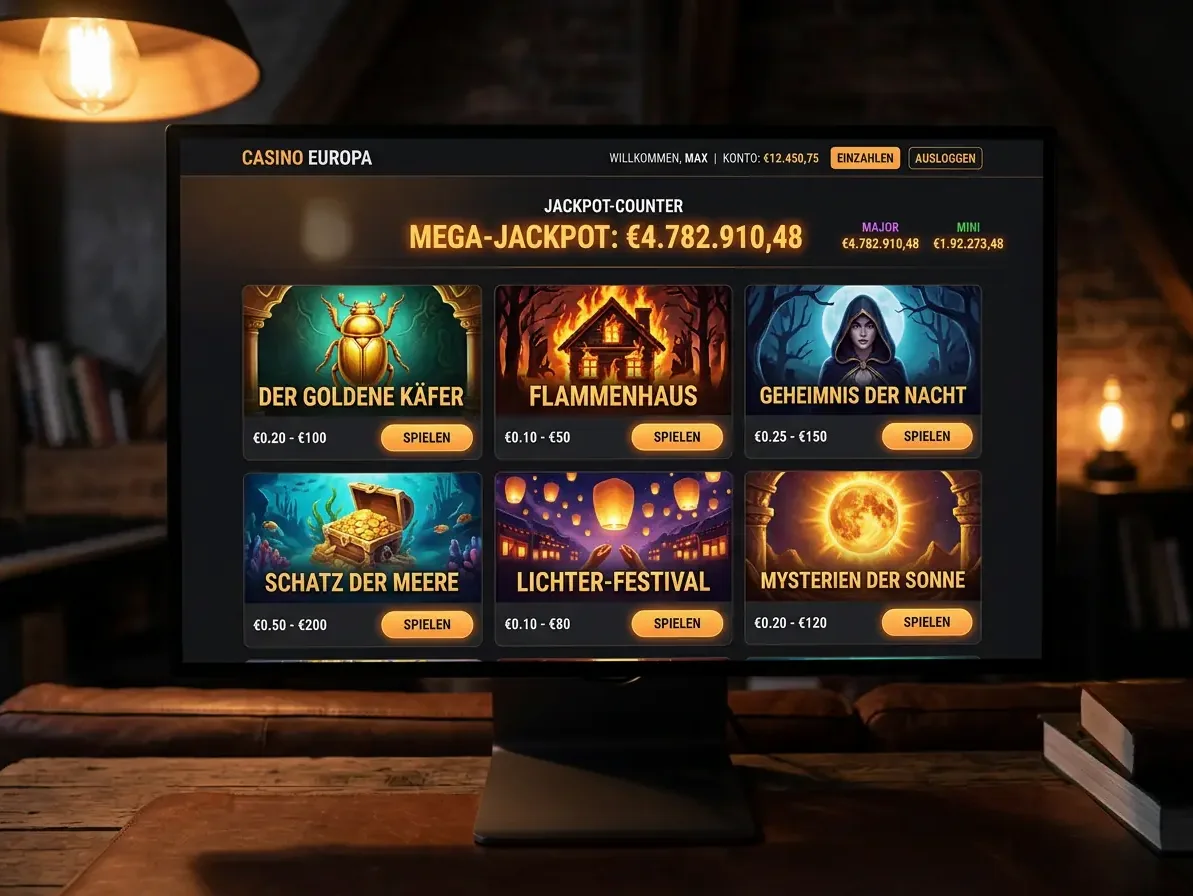 Eldorado — Spielsaal und Angebot